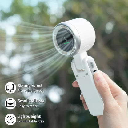 Mini ventilador turbo plegable