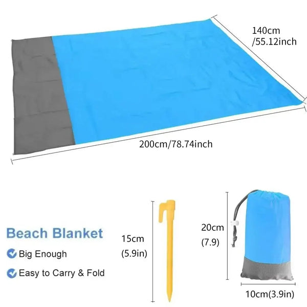 Manta de Playa Sin Arena