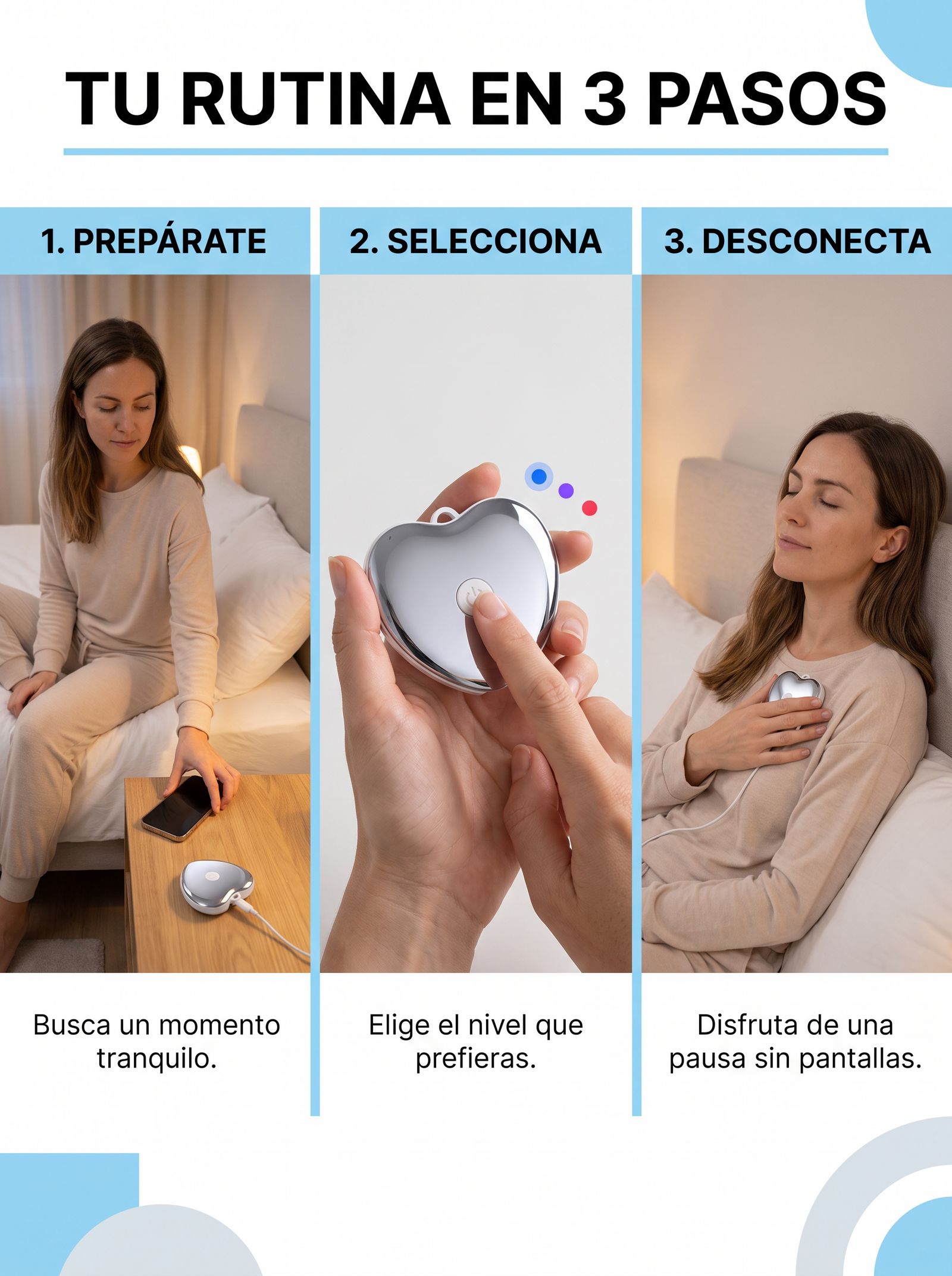Corazon Portátil de Relajación Nocturna