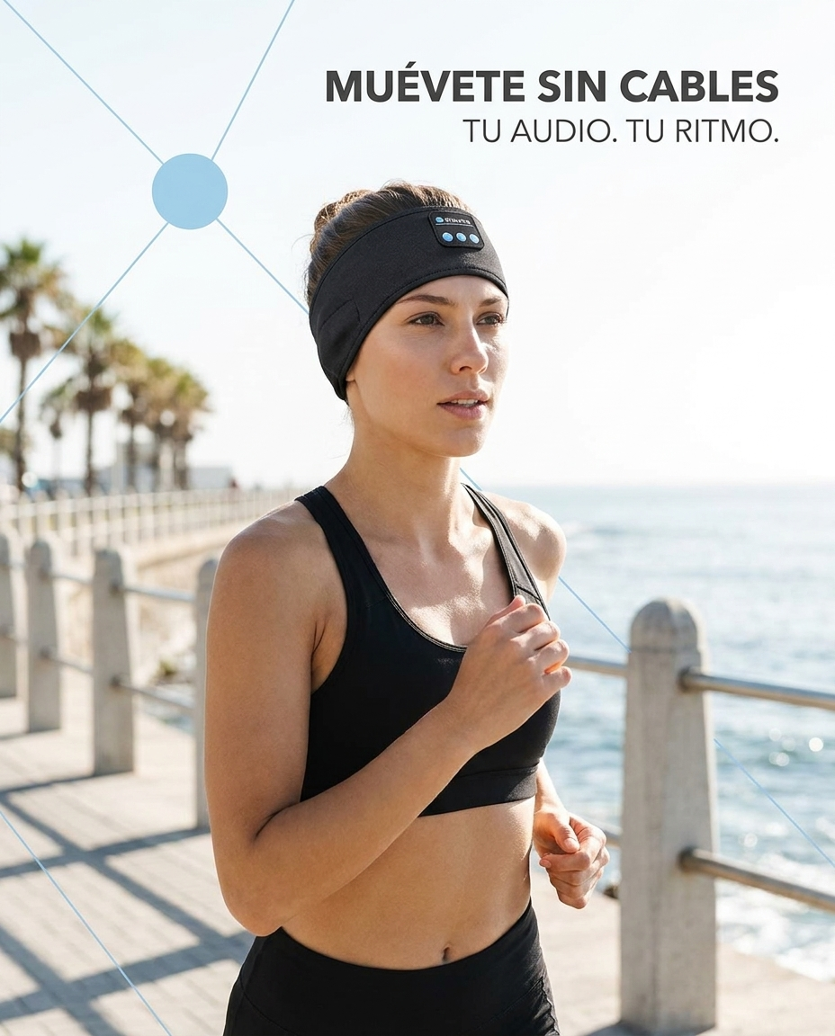Cinta de Cabeza para Dormir